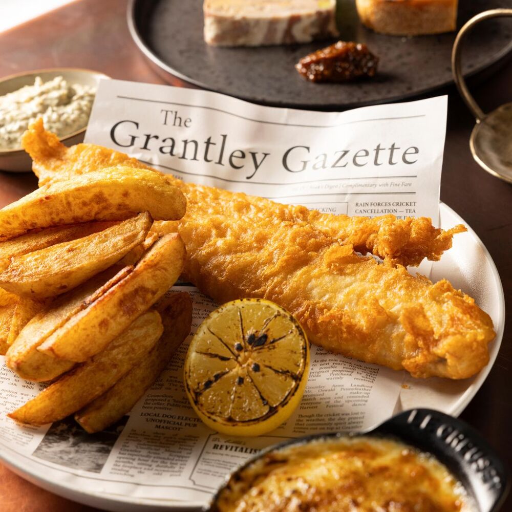 Grantley Arms restaurant in Grantley, United Kingdom