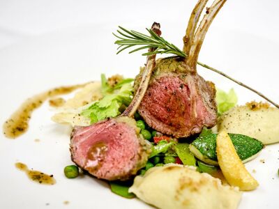 Wirtsstube im Hotel Burkhard