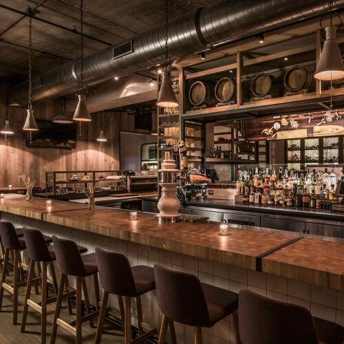 Monteverde interior bar at the pastificio