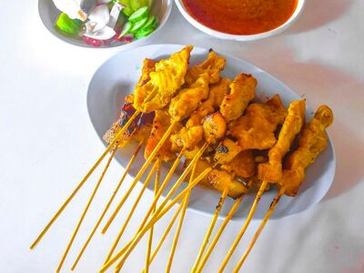 Here Klae Pork Satay