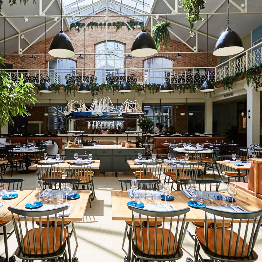 Páteo Bairro do Avillez restaurante Lisboa ViaMichelin