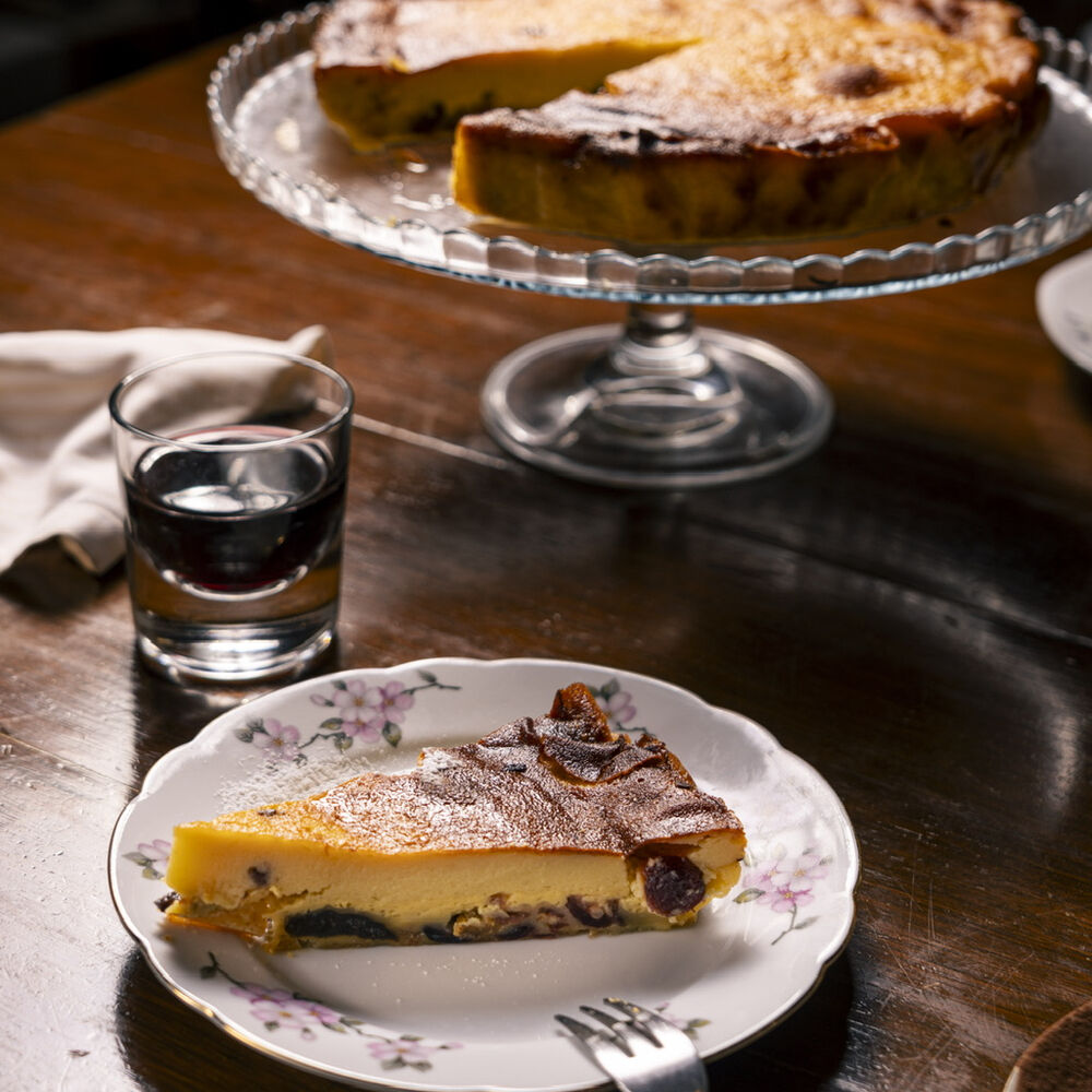 Torta ricotta e visciole/©Pierpaolo Lo Giudice_L'Osteria della Trippa