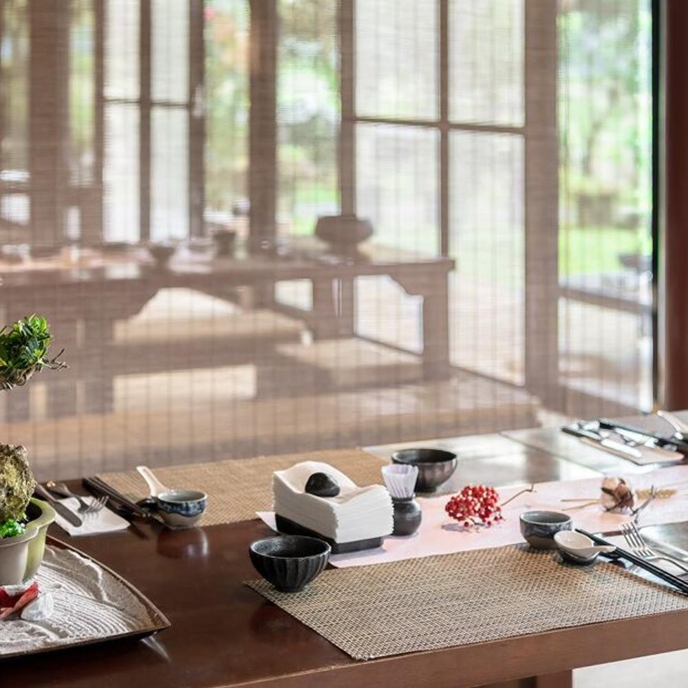 From Sung Chu Yuan, follow Jingshan Road to MICHELIN Guide Green Star restaurant Yangming Spring (Shilin) for vegetarian tasting menus that you can enjoy in its serene compound. (Photo: Yangming Spring)