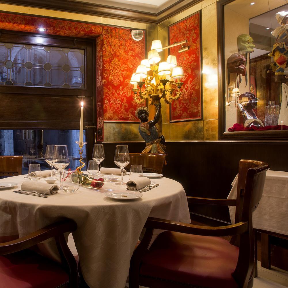 Interiores románticos en el Bistrot de Venise  ©  Fiorenzo de Luca/Bistrot de Venise