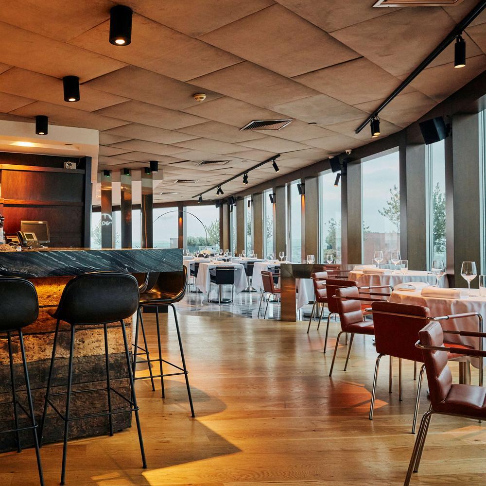 Image // Can Mete / Mikla // Clean lines, elegant colors... The interior design of Mikla emphasizes its gastronomic view