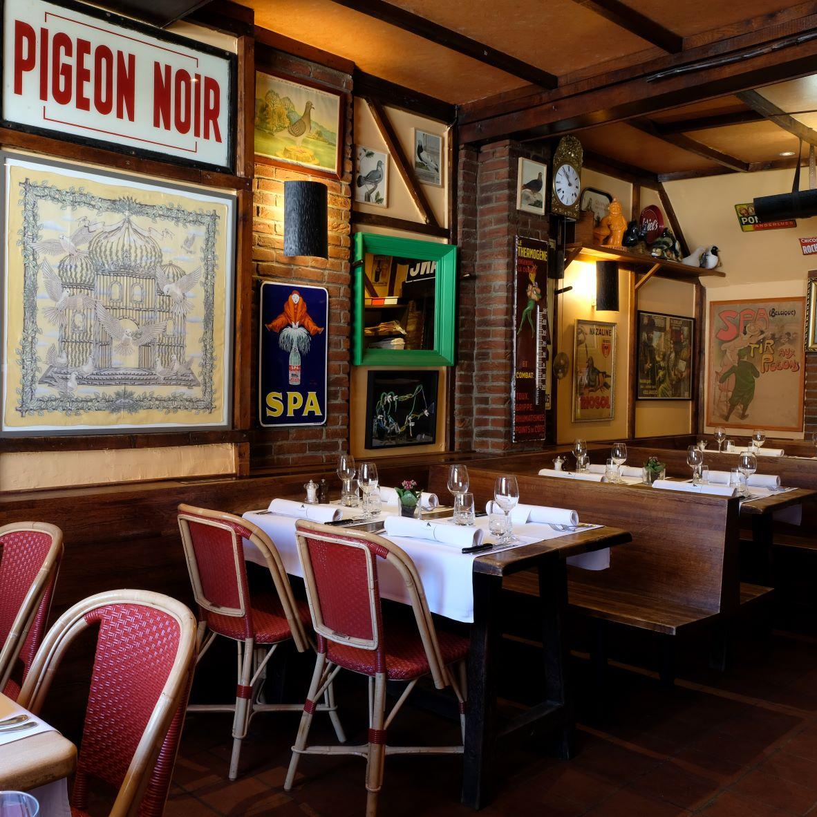 Le Pigeon Noir Uccle Un restaurant du guide MICHELIN
