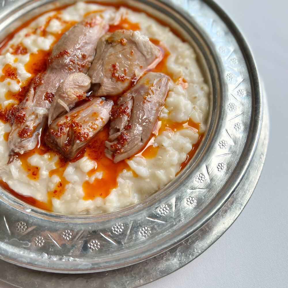 Image // Seraf // "Keşkek" with lamb shank 