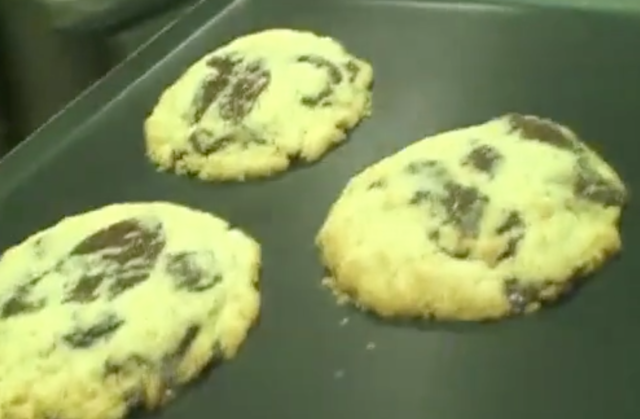 Les cookies au chocolat