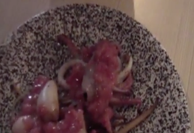 Encornet, salsifis et beurre de cidre