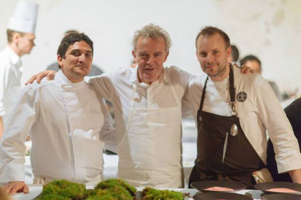 Mauro Colagreco (Le Mirazur), Alain Passard (L'Arpège) et David Toutain (Restaurant David Toutain)