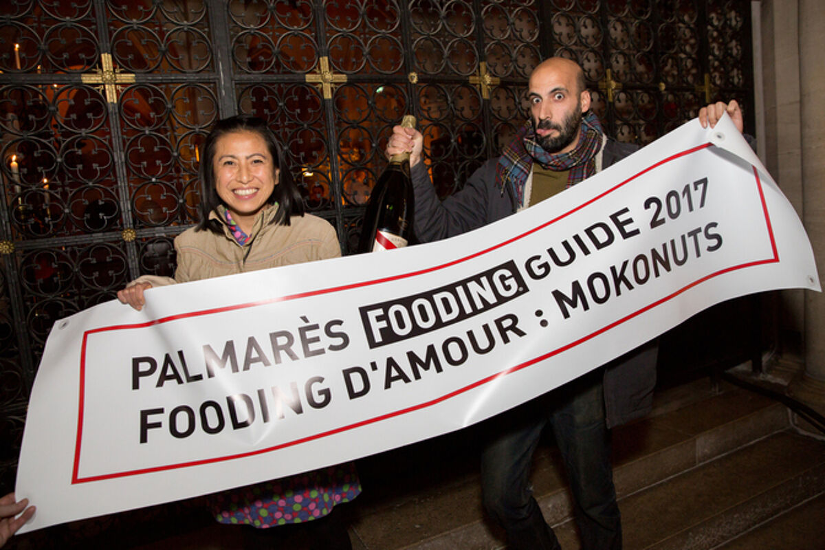 Moko Hirayama et Omar Koreitem (Mokonuts, Paris 11e), Fooding d'amour Guide Fooding 2017