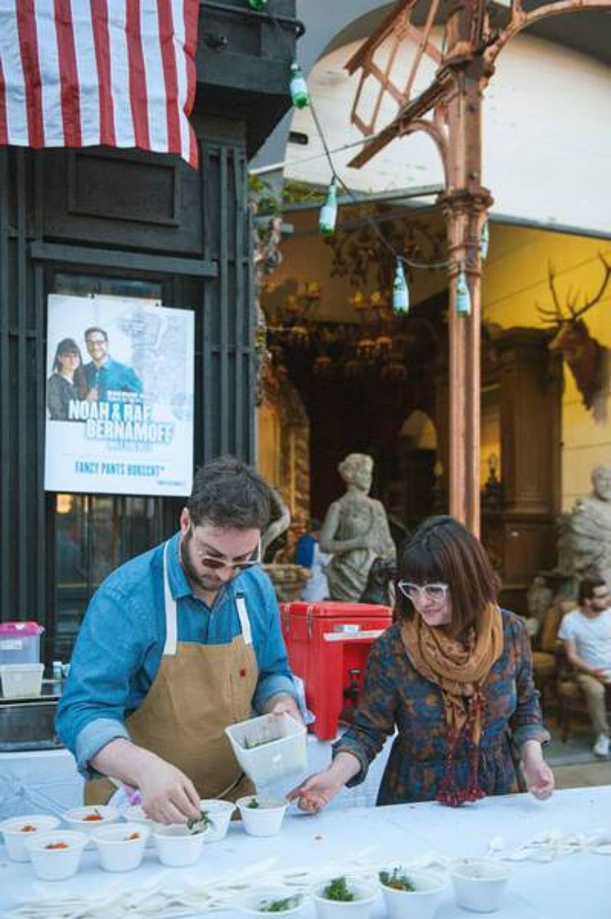 Les chefs Noah et Rae Bernamoff (Mile End Delicatessen)