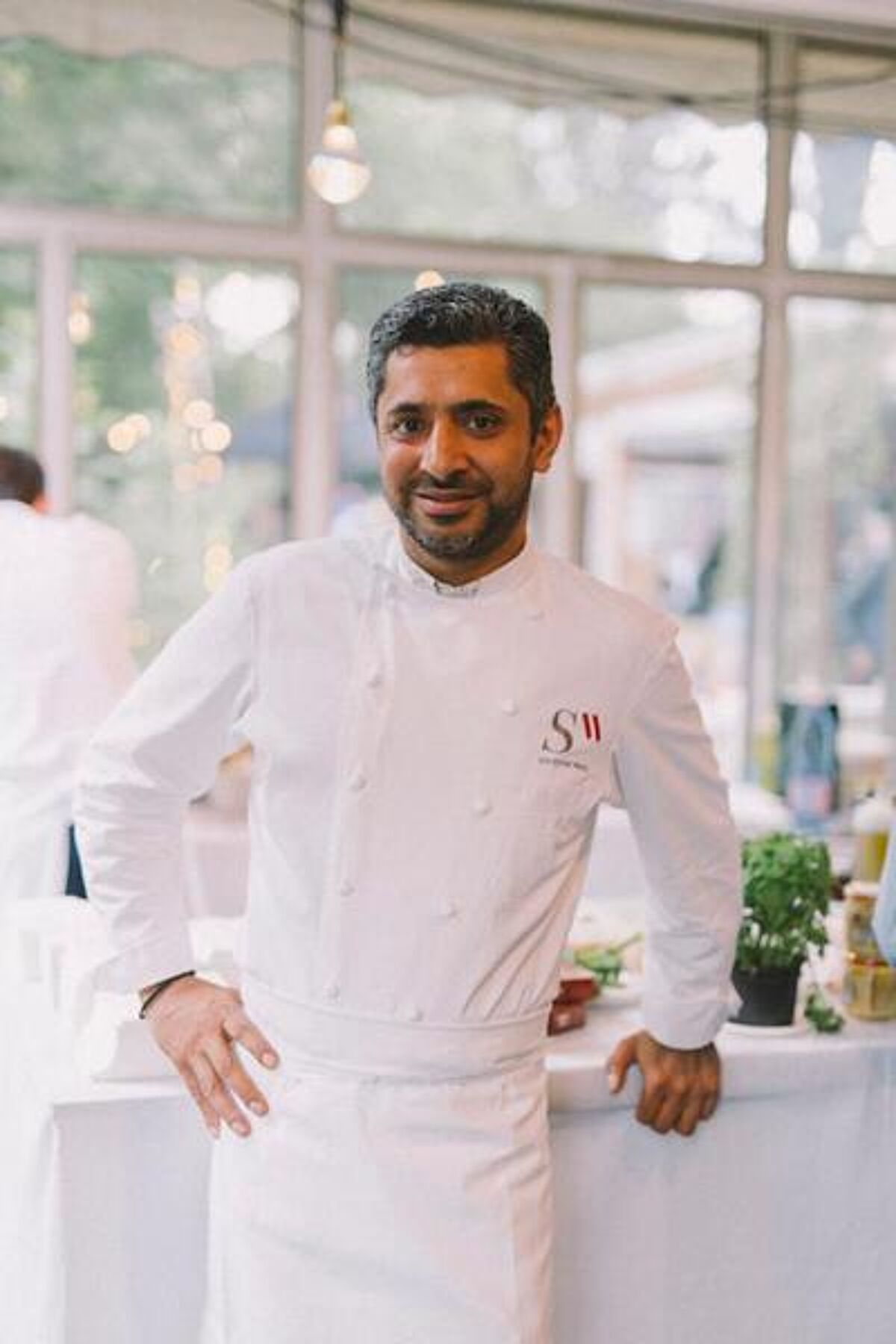 Le chef Sylvestre Wahid (Brasserie Thoumieux)