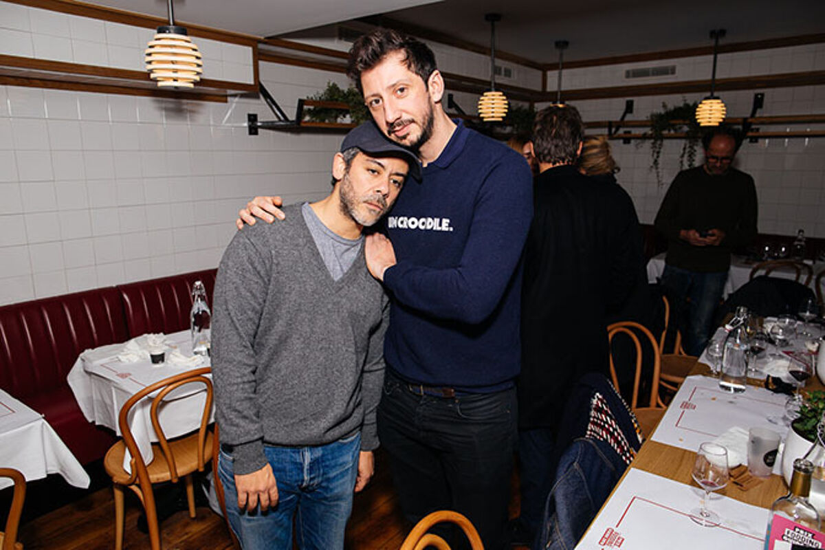 Manu Payet dans les bras de Monsieur Poulpe