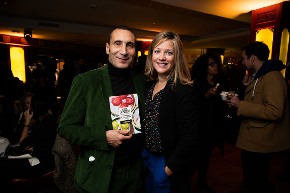 Zinedine Soualem et Caroline Faindt