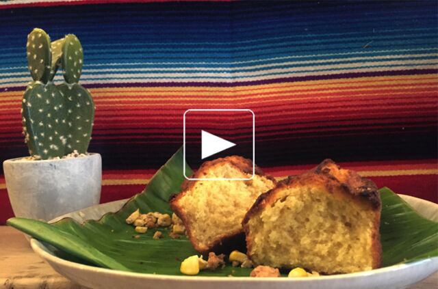 Pan de elote (gâteau de maïs)