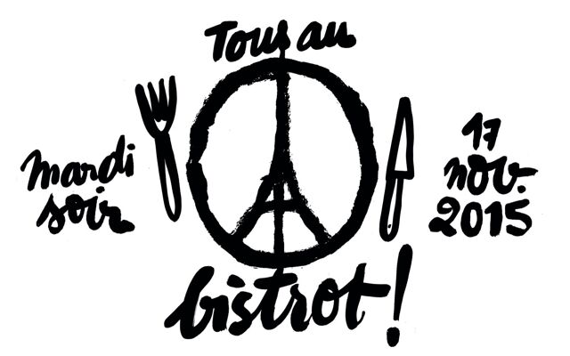 Peace for Paris, tous au bistrot !