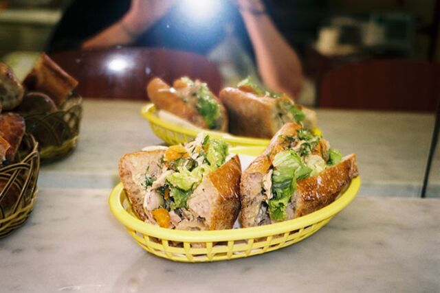 Le sandwich poulet pot-au-feu