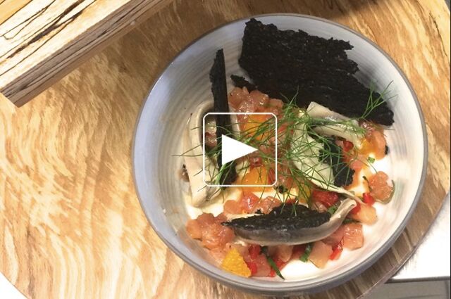 Crème prise d'ossau-iraty, bonite