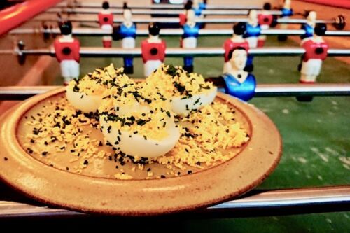 Recette oeufs mimosa - Faggio Salumeria - Fooding ®
