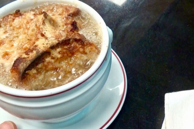 Gratinée à l’oignon