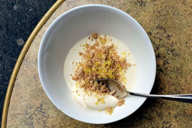 Panna cotta à la marmelade d’orange