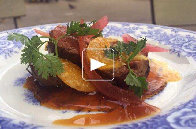 Cœurs de canard, clémentine