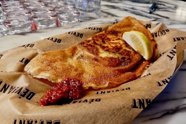 Brick thon, œuf, pomme de terre