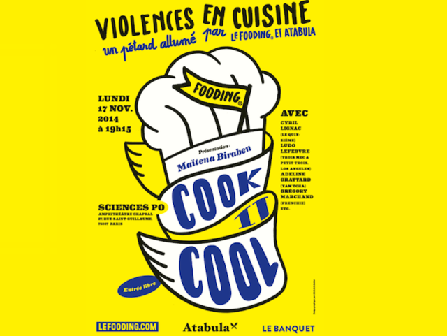 Violences en cuisine, brisons l'omerta !