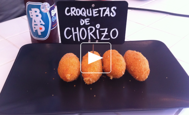 Croquetas de chorizo