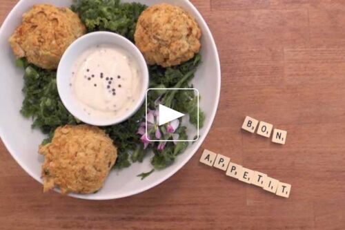 Recette croustillants de haricots blancs, kale - Café Pinson - Fooding ®