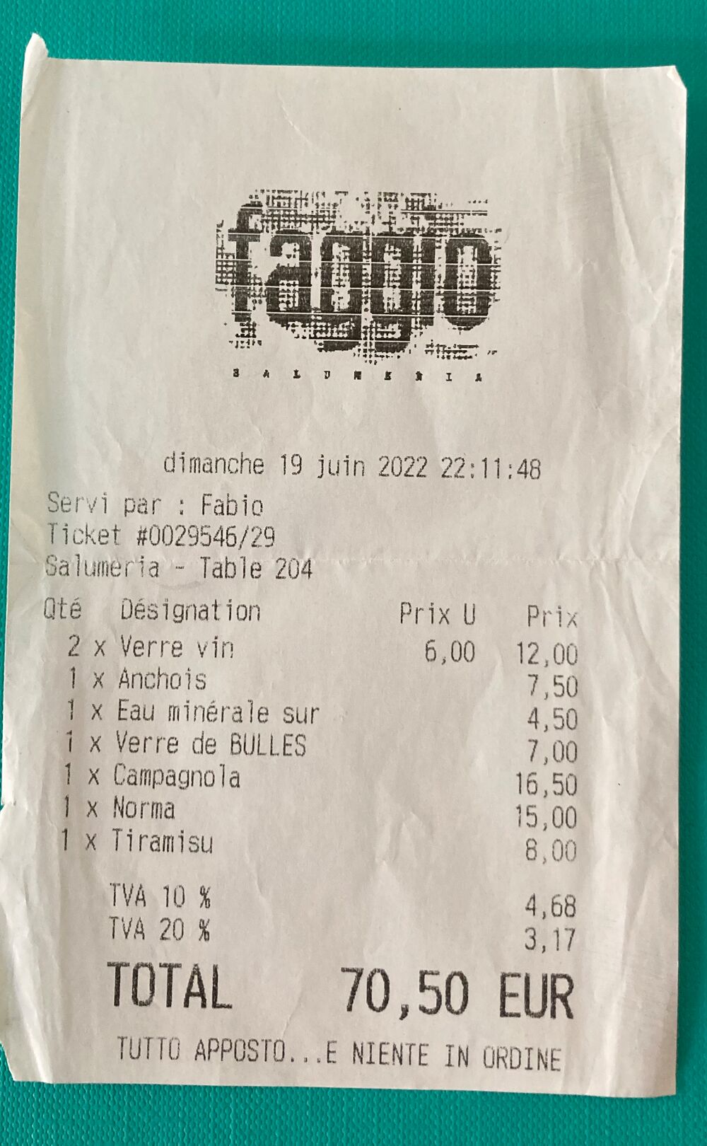 75009-Faggio Pizzeria et Salumeria