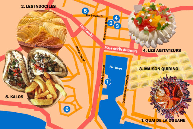 Course aux iodélices dans le port de Nice