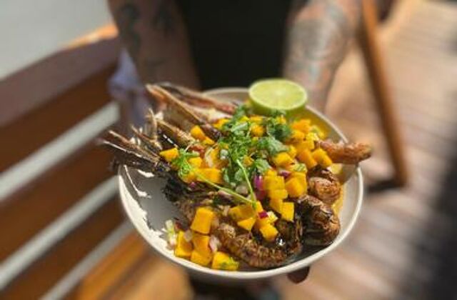 Jerk de langoustines