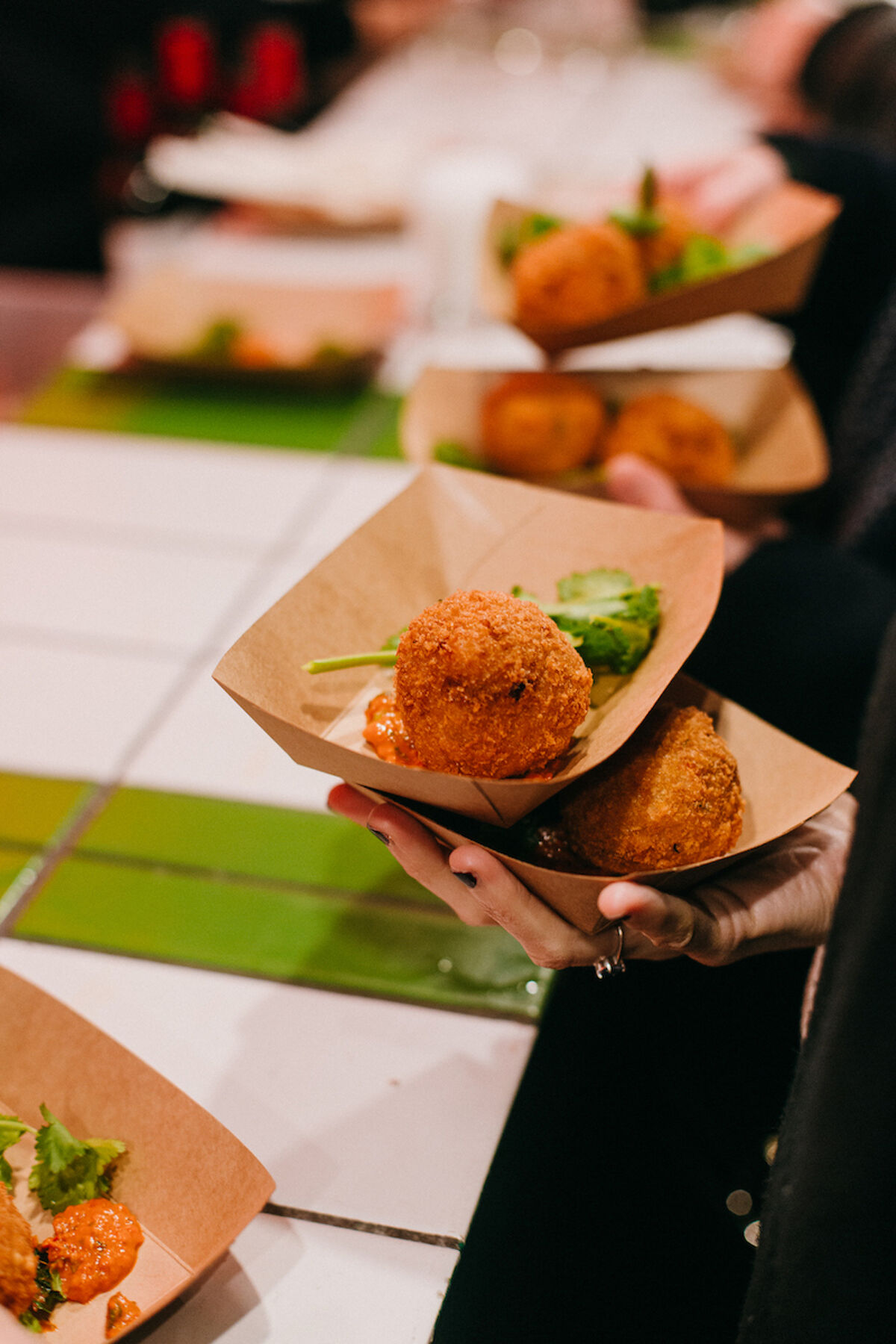 Arancini Tanger-Sète par Marilou Fassanaro (Fritto) et Johann Barichasse