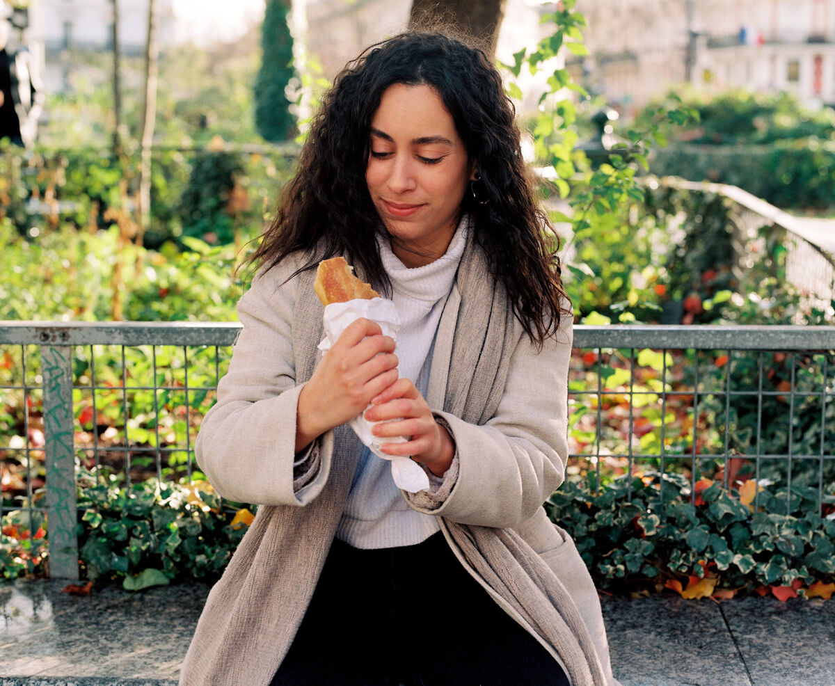 Besma Allahoum, cogérante du kebab Chëf à Lyon.