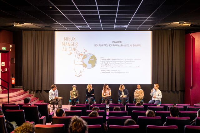La remise des prix Mieux Manger au Ciné