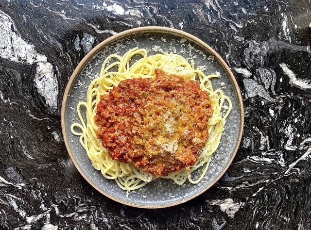 Spaghettis à la bolo belge