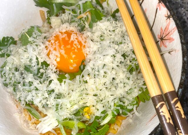 Nouilles instantanées au comté