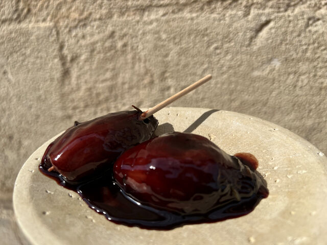 Bonbons d’échalote au vin