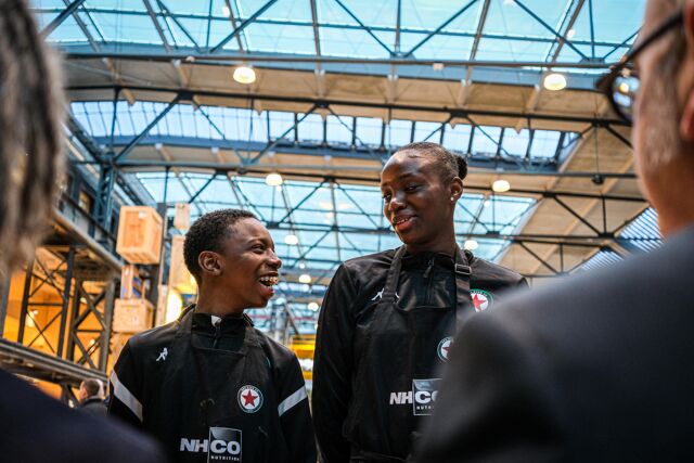 Le match nutrition et ballon rond du Red Star LAB