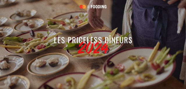 Or noir et carte blanche