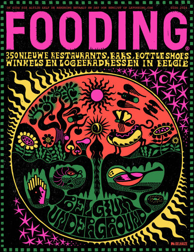 2024 Le Fooding Belgium guide frontcover