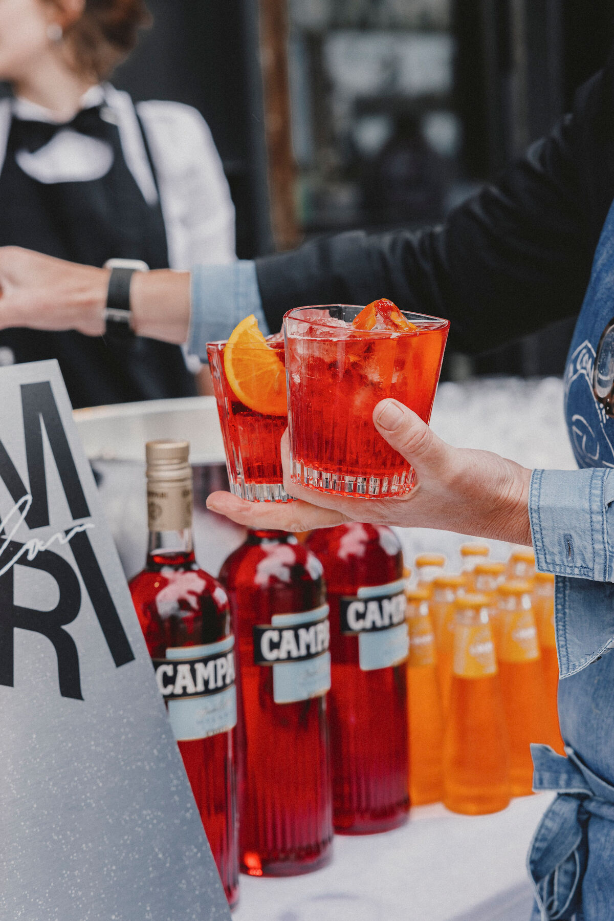 Du côté des Campari Spritz, jamais deux sans trois.