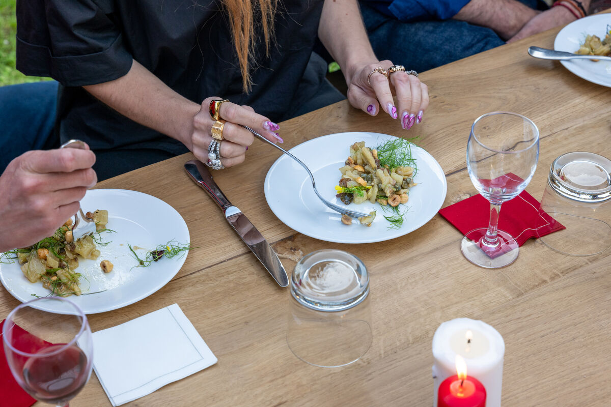 La caponata de fenouil aux câpres et raisins secs... on ne peut plus CHic !