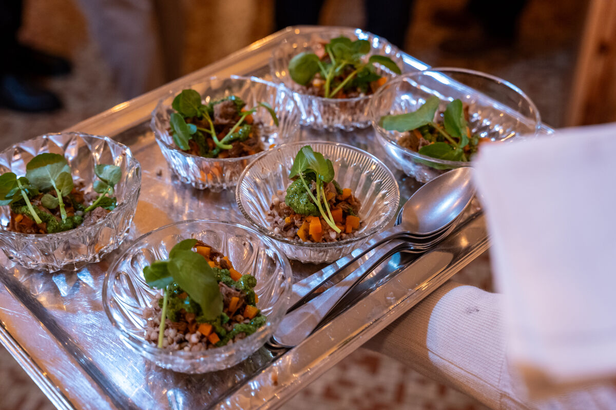 Le bœuf-carottes pimpé de sarrasin et pesto de cresson, encore un bon coup de la cheffe Gaëlle Delvaux. 