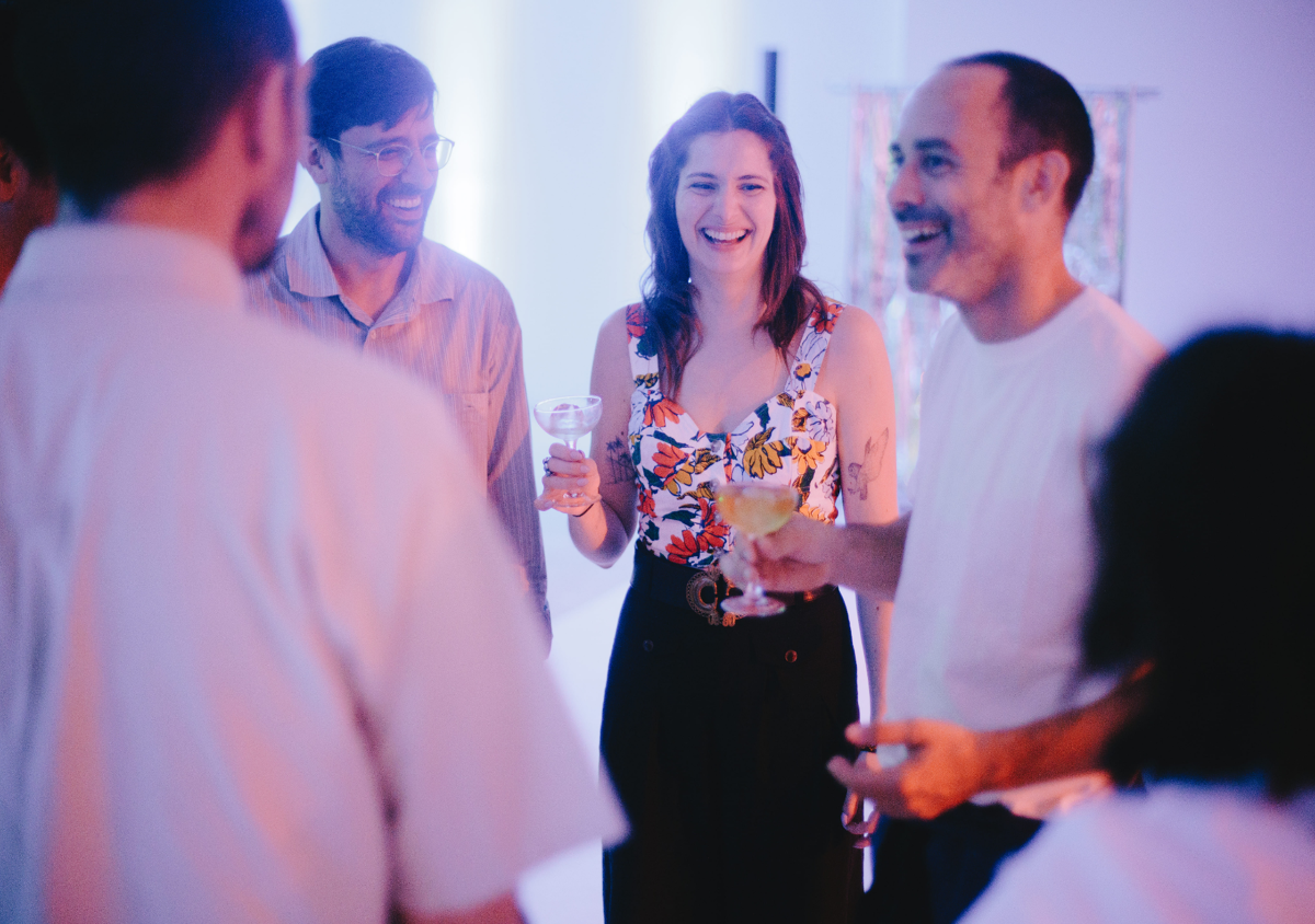 Les invité·es avaient le cœur à la fête !