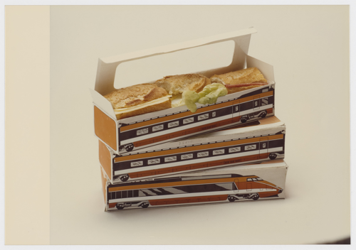 « Sandwich 260 » proposé à bord des TGV, 1981