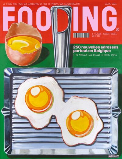Le Fooding’s brand-new Belgium guide frontcover