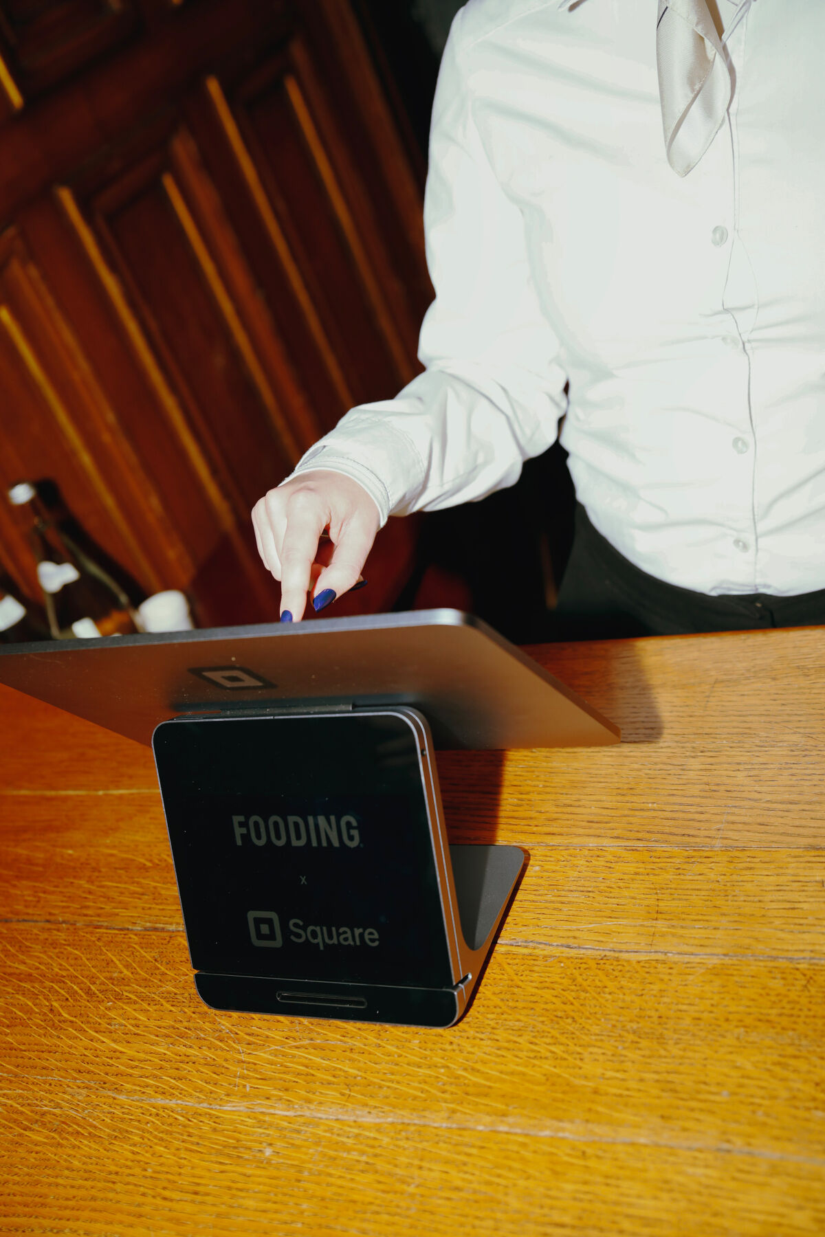 Une organisation aux petits oignons, soutenue par Square.